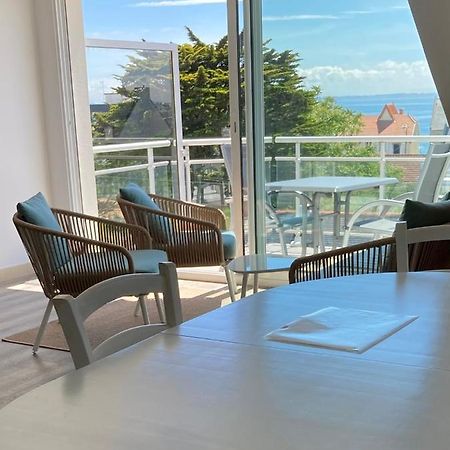 Grand Et Luxueux Appartement Lumineux 4 Pers Vue Mer Wifi Inclus Quiberon Εξωτερικό φωτογραφία