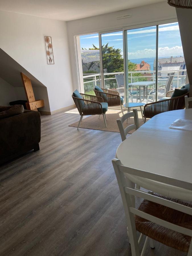 Grand Et Luxueux Appartement Lumineux 4 Pers Vue Mer Wifi Inclus Quiberon Εξωτερικό φωτογραφία