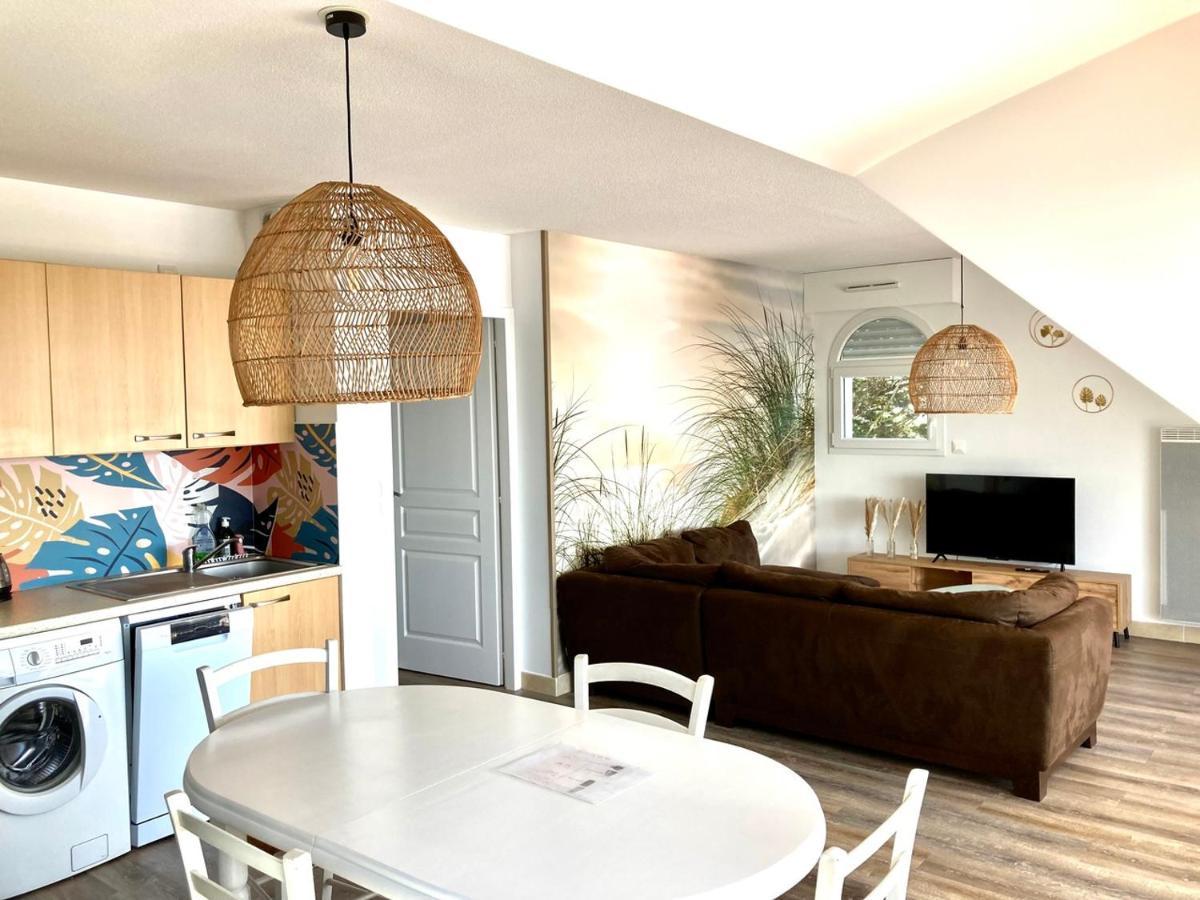 Grand Et Luxueux Appartement Lumineux 4 Pers Vue Mer Wifi Inclus Quiberon Εξωτερικό φωτογραφία